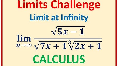 Limits with Function of square root and cube roots