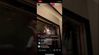 Yungeen Ace previews some unreleased music on Instagram live