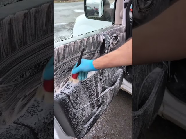 How many cars can you count in the video? #cleaningcar #washingcar #carcleaning
