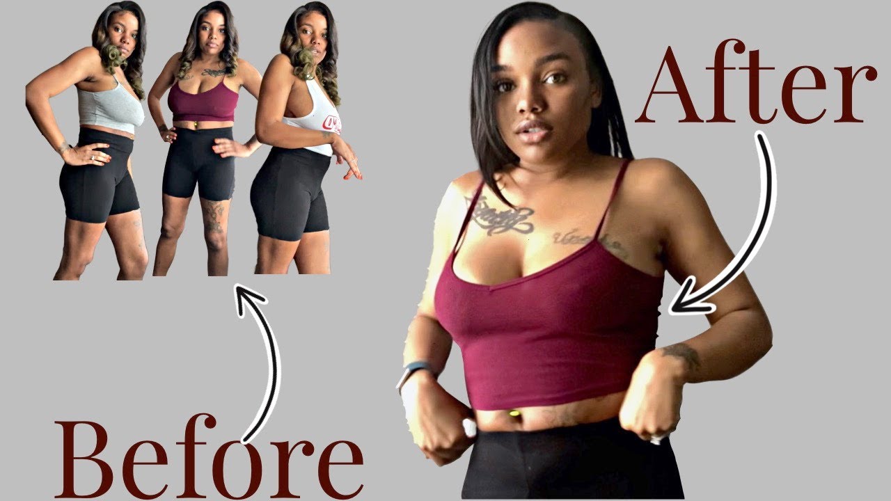 TRYING ON CLOTHES BEFORE & AFTER BREAST REDUCTION