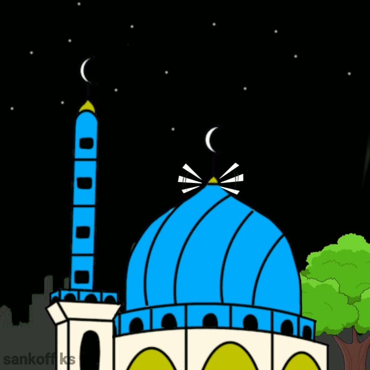 Story wa animasi || bilal sholat tarawih