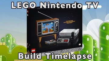 Building the Lego NES Television (Timelapse)