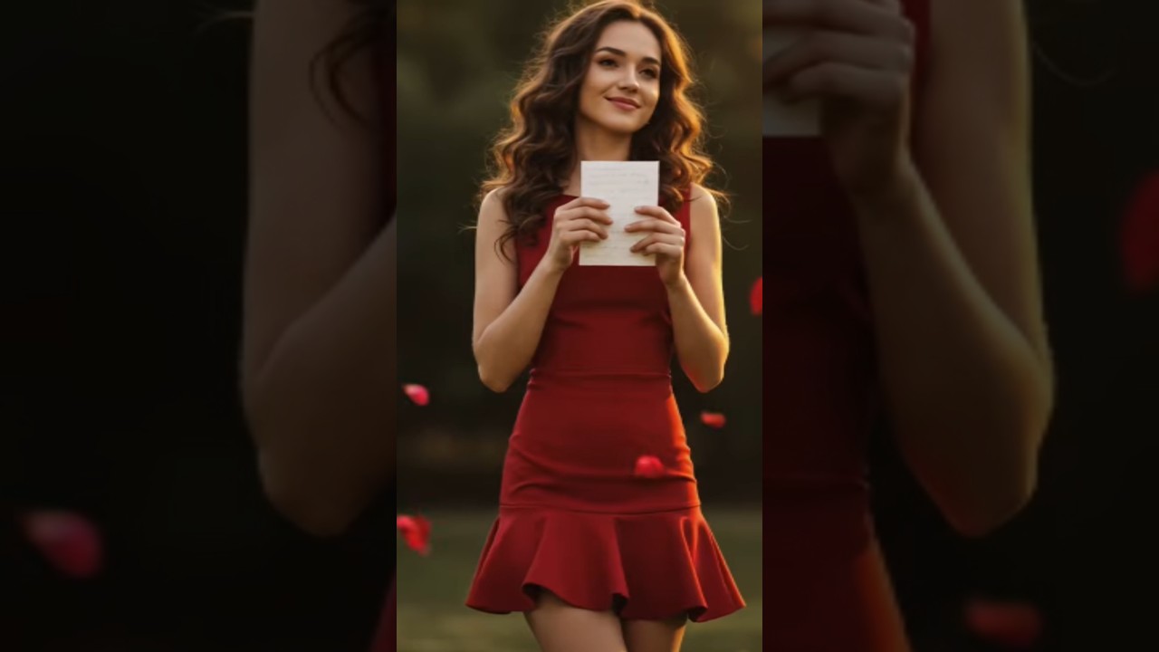 LOVE LETTER #Retrowave #Synthwave #MusicVideo #taylorswiftstyle #reddress #passion #love #romance ❤️