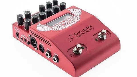 Two Notes Le Lead Guitar Preamp Video Test