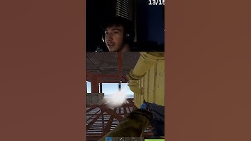 destroying a group on small oil rig 😳 #shorts #rust