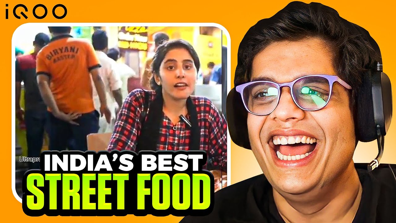 INDIAS BEST STREET FOOD  iQOOMemeNights