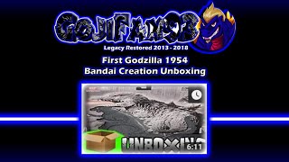 First Godzilla 1954 Bandai Creation Unboxing