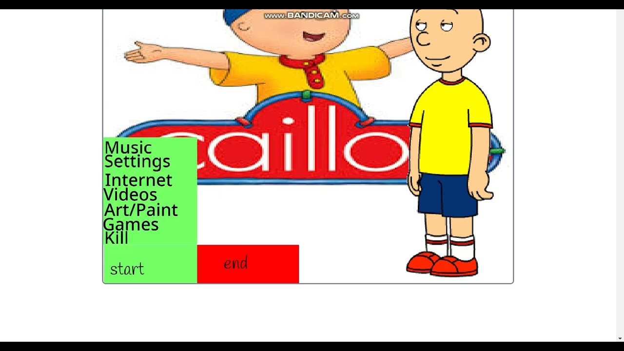 Caillou OS in Scratch Game (Taking long times)