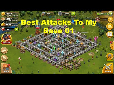 Throne Rush Best Attacks to My Base 01