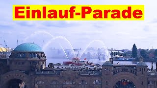 Hafengeburtstag Hamburg Einlaufparade 2024
