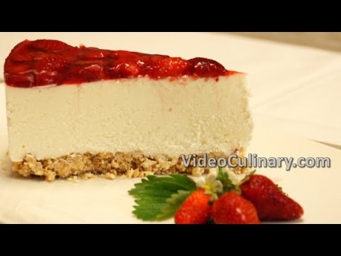 Video: Strawberry Cheesecake With Ricotta