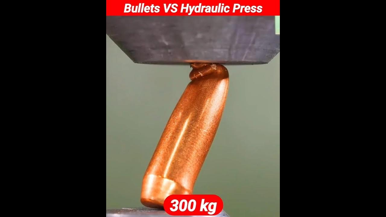 Bullets VS Hydraulic Press Different Bullets From Different Countries 