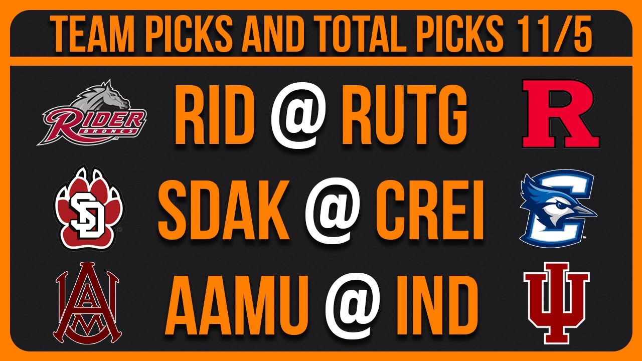 College Basketball Picks Today 11/5/25 NCAAB Betting Picks and Predictions