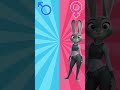 Nick Wilde and Judy Hopps: From enemies to partners #shorts #trending #zootopia #funny