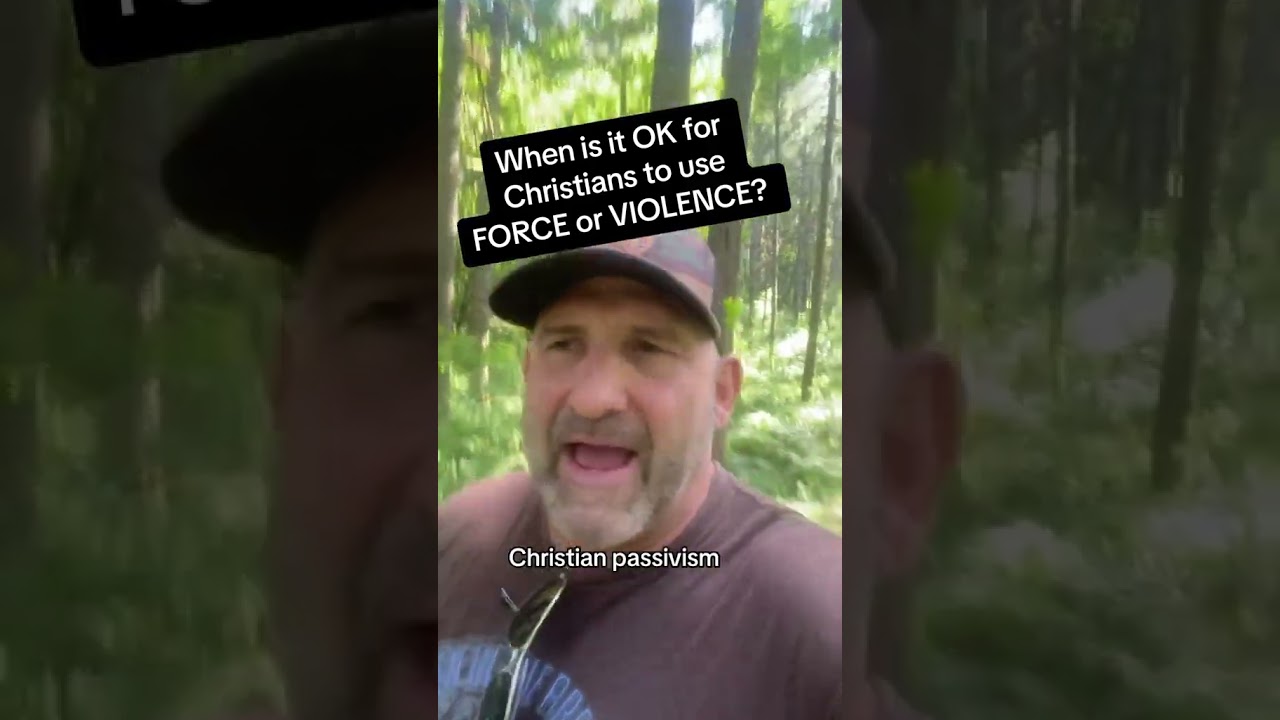 Should CHRISTIANS use FORCE?