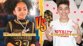 Khalani Simon (Lani Love) VS King Ferran (The Royalty Family) Transformation 2024 ★ From Baby To Now