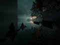 He Waits by the Silent Ruins… 🌫️ But Why?..... #medievalmusic #fantasy #darkfantasymusic