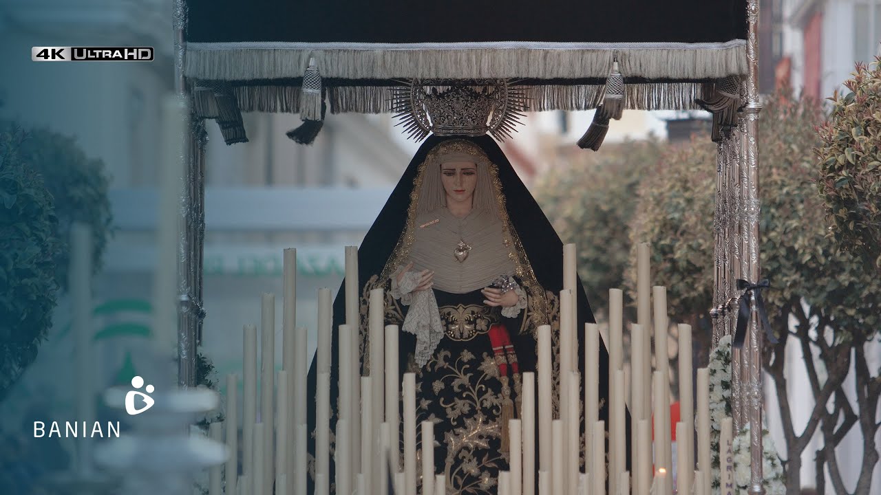 Virgen del Mayor Dolor en su Soledad | Semana Santa San Fernando 2020 | 4K
