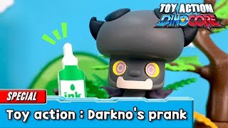 [Dinocore] Toy Action | Special | Darkno's Prank | Color Change | Videos For Kids | Tuba N