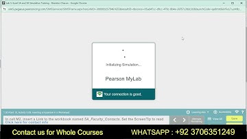 Excel 5A and 5B Simulation Exam Solution| for complete sol contact |@Myitlabsolutions512