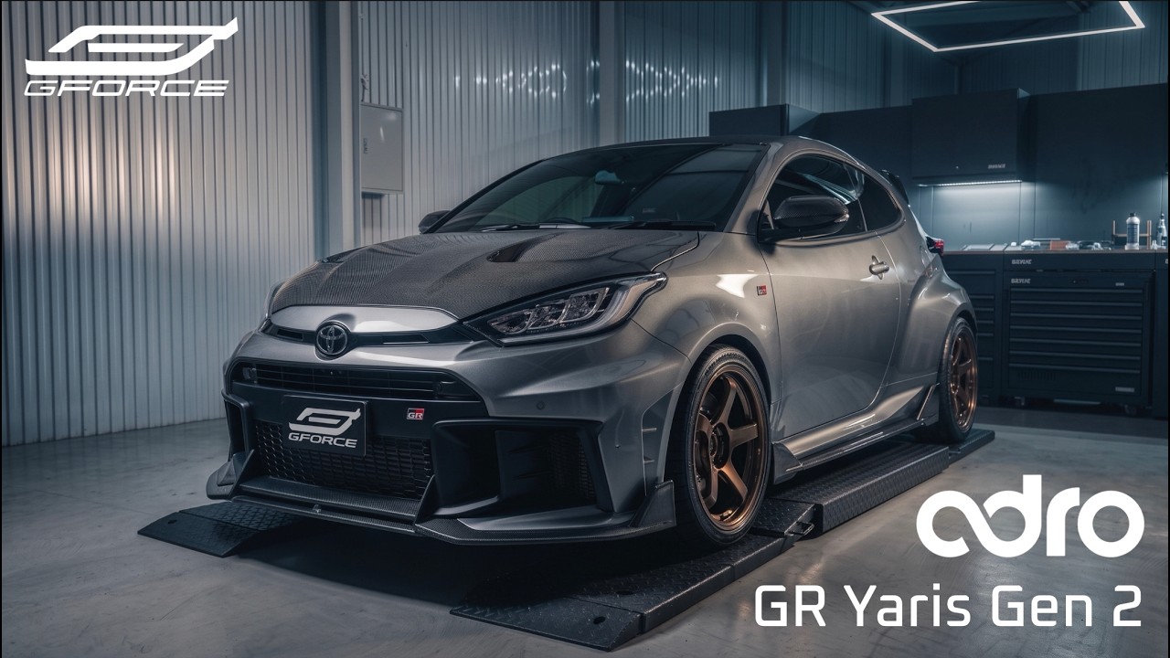 ชุดแต่ง ADRO GR Yaris Gen 2 Body Kit ครบชุด — +75 กก. Downforce! | G-FORCE