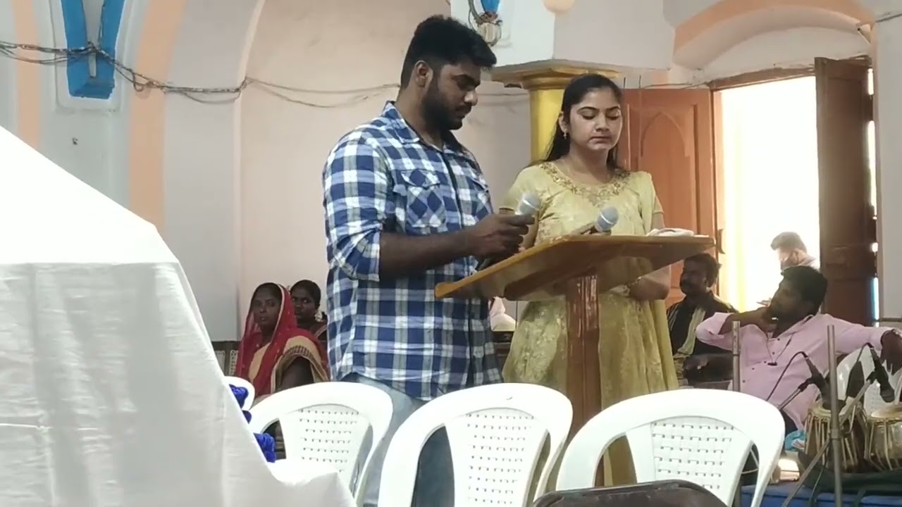 04-04-21  12-31 pm Easter Sunday service LSTBC 3rd service Nellore. 