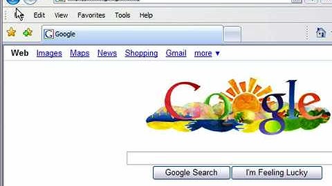 Use the Back and Forward Buttons in Internet Explorer 7