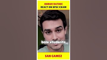 @dhruvrathee On BPSC Exam @DRshorts 😯 #shorts #dhruvrathee