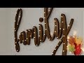 How to Make a DIY Word Light Sign Out of Wood - FULL TUTORIAL - Thrift Diving