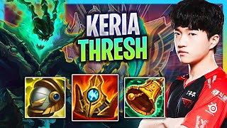 LEARN HOW TO PLAY THRESH SUPPORT LIKE A PRO! | T1 Keria Plays Thresh Support vs Leona!  Season 2023