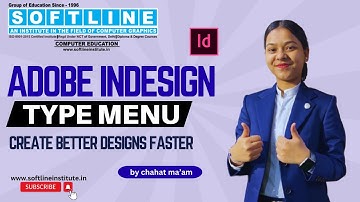 InDesign Type Menu Explained | Typography Essentials by Chahat Ma’am