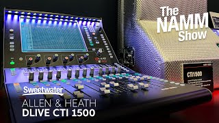 Allen & Heath D Cti 1500 Control Surface At Winter Namm 2020