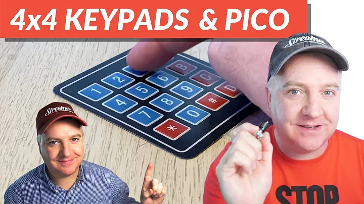4x4 Keypads, Raspberry Pi Pico and MicroPython