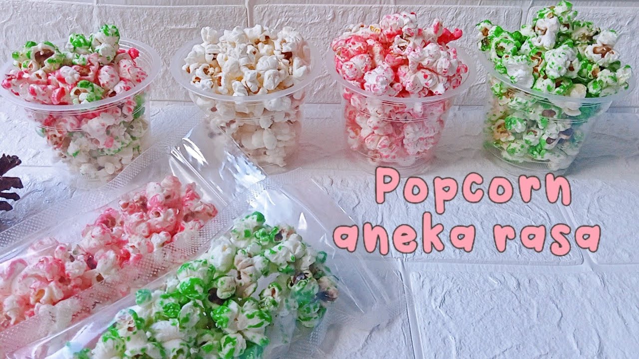 Ide Bisnis Rumahan Popcorn Aneka Rasa | Cobain Bikin Sendiri Gaskeeuun