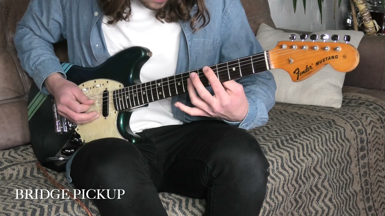 1972 Fender Competition Mustang Lake Placid Blue USA