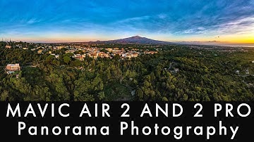 DJI MAVIC air 2 and mavic 2 pro PANORAMA photography - up to 250 MEGA PIXELS resolution