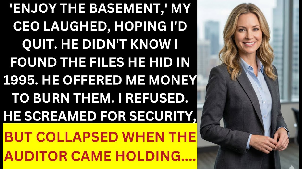 They Demoted Me to the Basement Archives. I Found Evidence of Fraud from 1995 and Became the .....