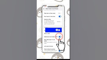 One plus Nord CE3 5g ​How to enable double tap to lock screen on/off & change animation speed #short