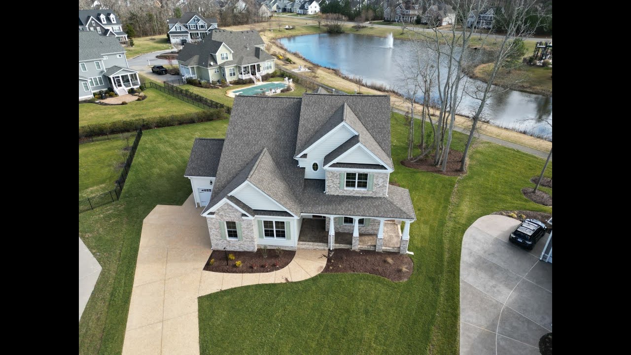 New Home by Sasser Construction at 113 Stoneridge Court, Founders