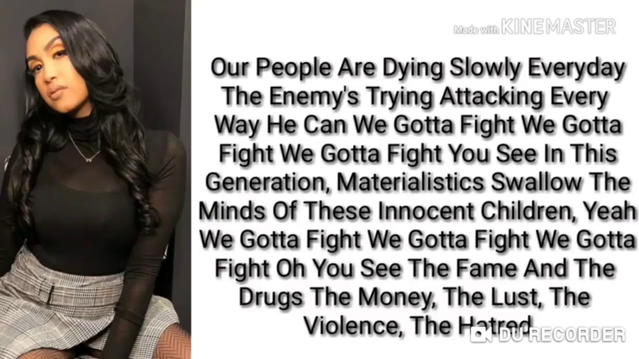 War Cry Queen Naija with lyrics YouTube