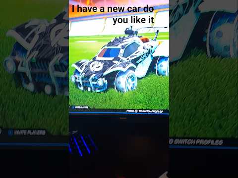 Guys i have a new car do you like it #rocketleague #rl