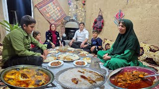 Daily Life in Iran | Cooking Local Food in Iranian Rural Style