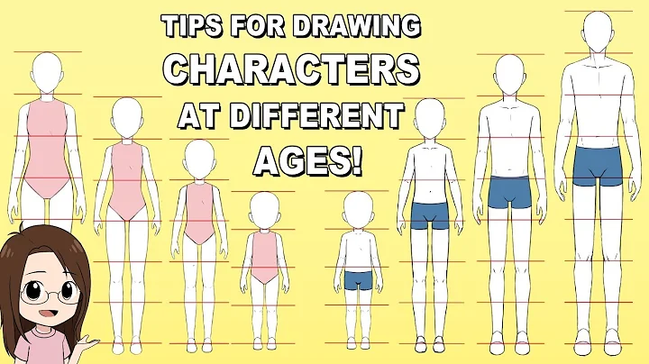 Tips for Drawing Manga Characters at Different Ages!