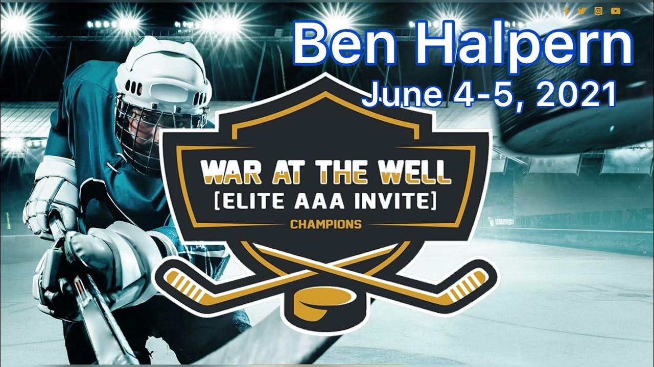 Ben Halpern War at the Well hockey Tourney June 45, 2021 YouTube