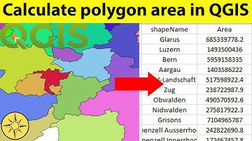 Calculate polygon area in QGIS
