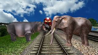 april 12.2022 Anaconda & Man Crying Train | Stops the Train | Beamng. drive | Train Simulator
