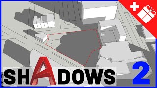Architecture Shadow Study for Site Analysis in Autocad (2/3)