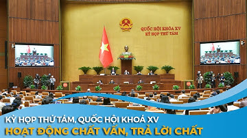 TRỰC TIẾP: Quốc hội bắt đầu phiên chất vấn và trả lời chất vấn: ngân hàng, y tế, TT&TT (ngày 11/11)
