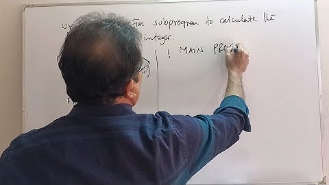 Function subprogram-2, MAT204, Lec#18, Md.Akteruzzaman,Associate Professor,Mathematics,Dhaka College