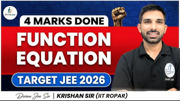 🔥 Function Equation – Most Important Concept | Quick Revision for JEE 🚀